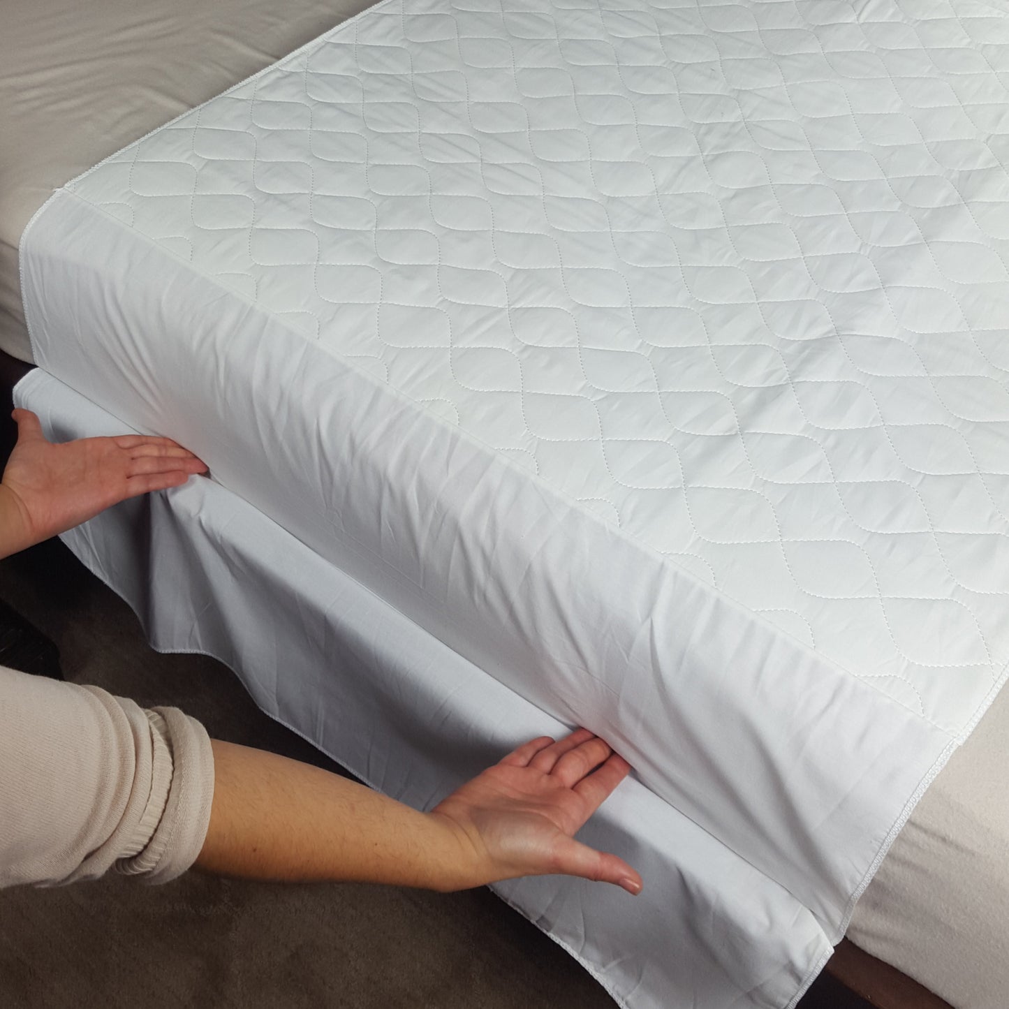 COMFORT SHIELD QUILTED MATTRESS PAD QUEEN