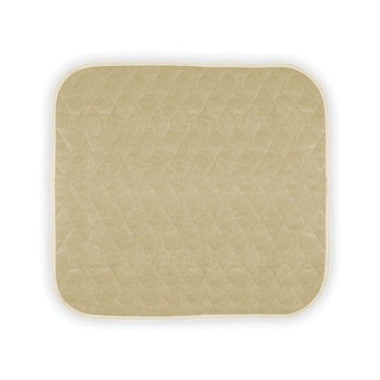 PORTABLE SEAT PROTECTOR ALMOND 21" X 22"