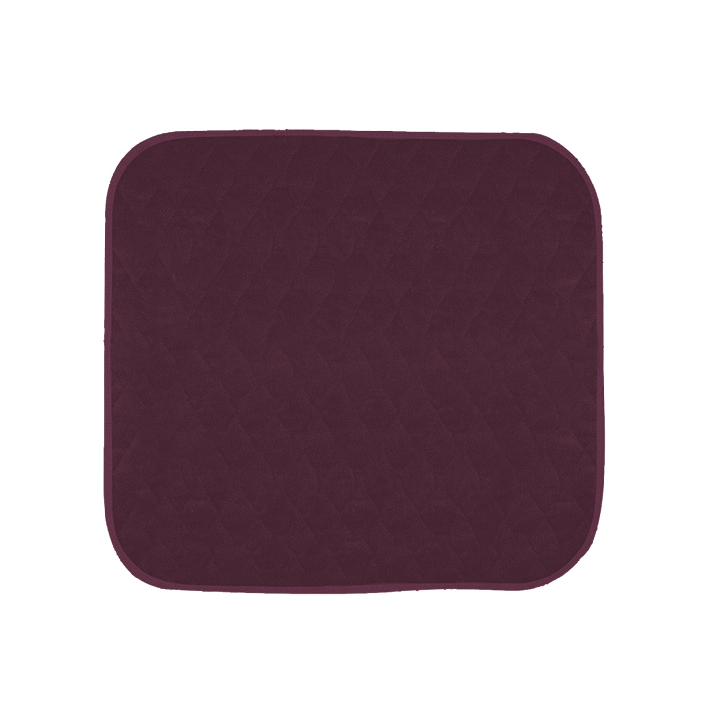 PORTABLE SEAT PROTECTOR BURGUNDY 21" X 22"